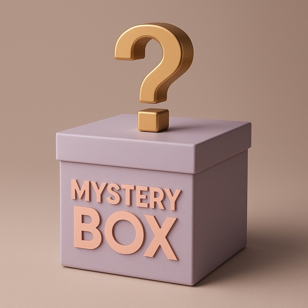 12 items Jewelry Mystery Box including necklaces, earrings,rings bracelets.